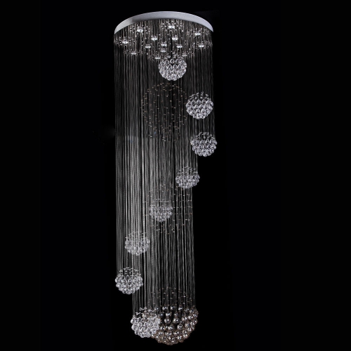 Żyrandol kryształowy Wisiorek 240cm K052